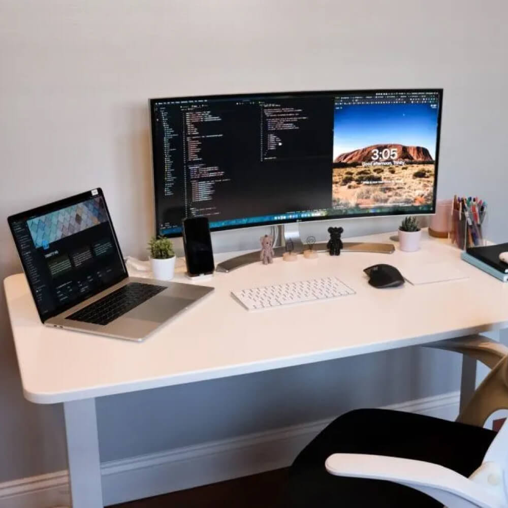 Dual Preview in use